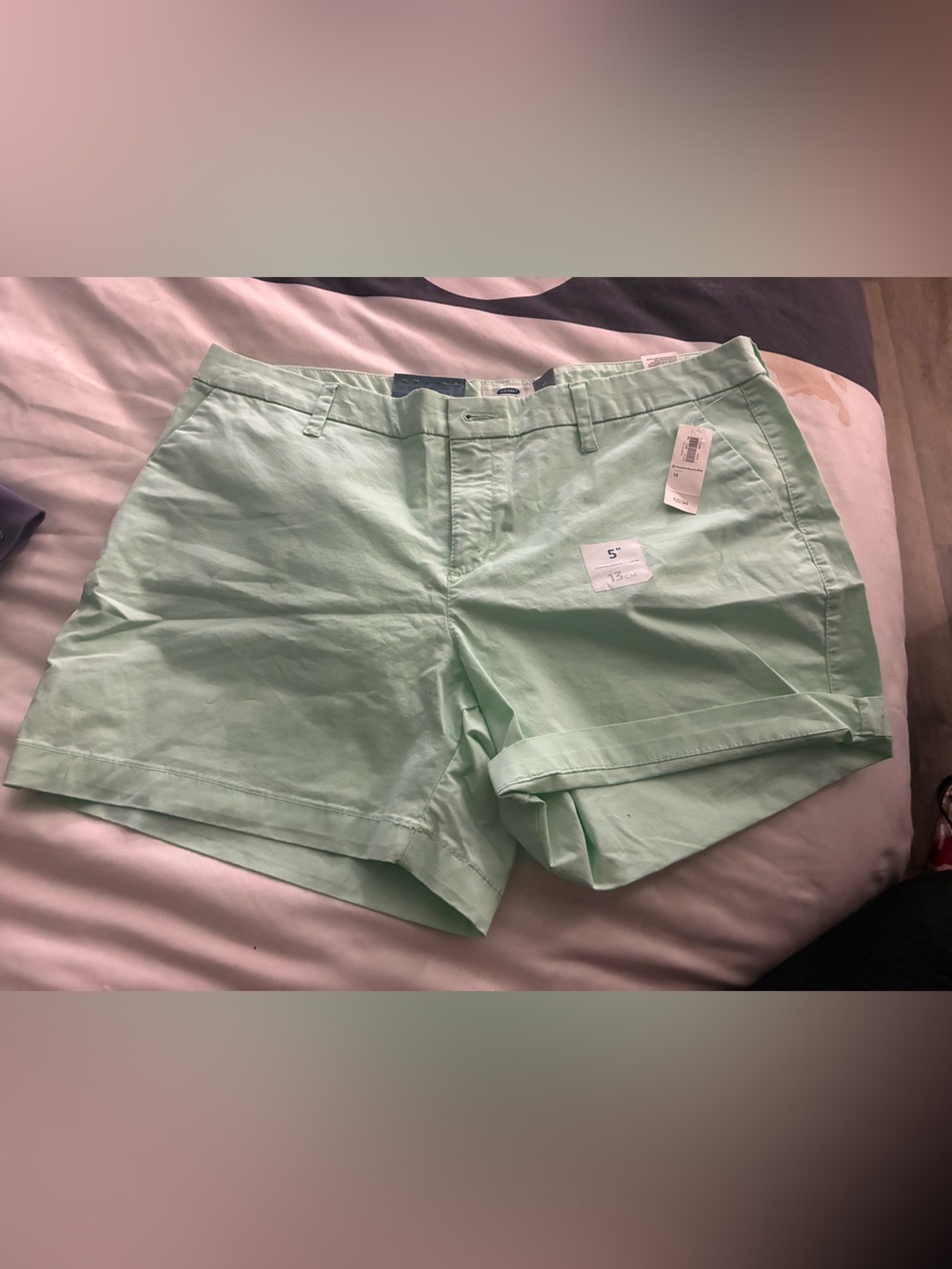 Gymboree Mint Green Classic Cotton Shorts